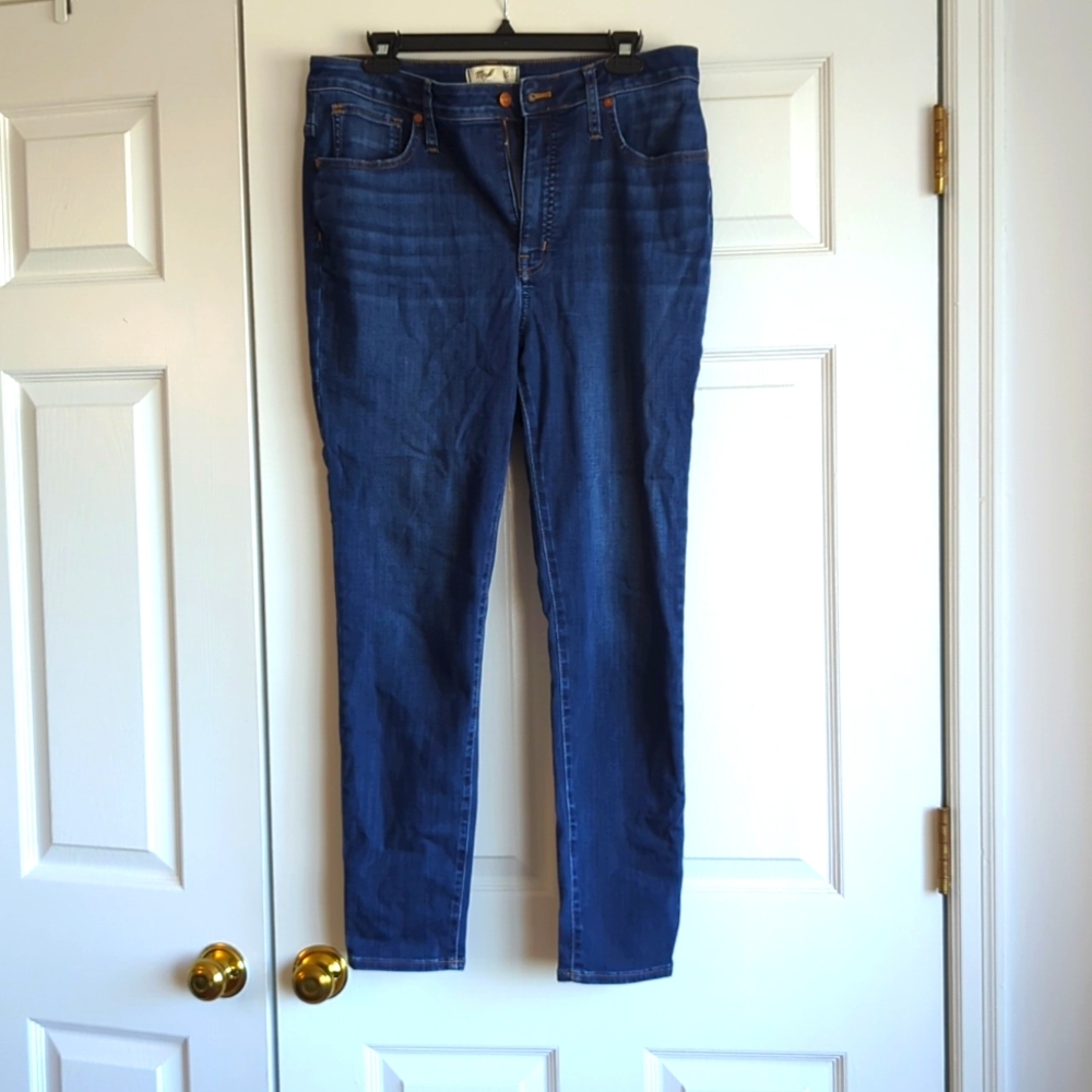 Madewell curvy high rise skinny jeans